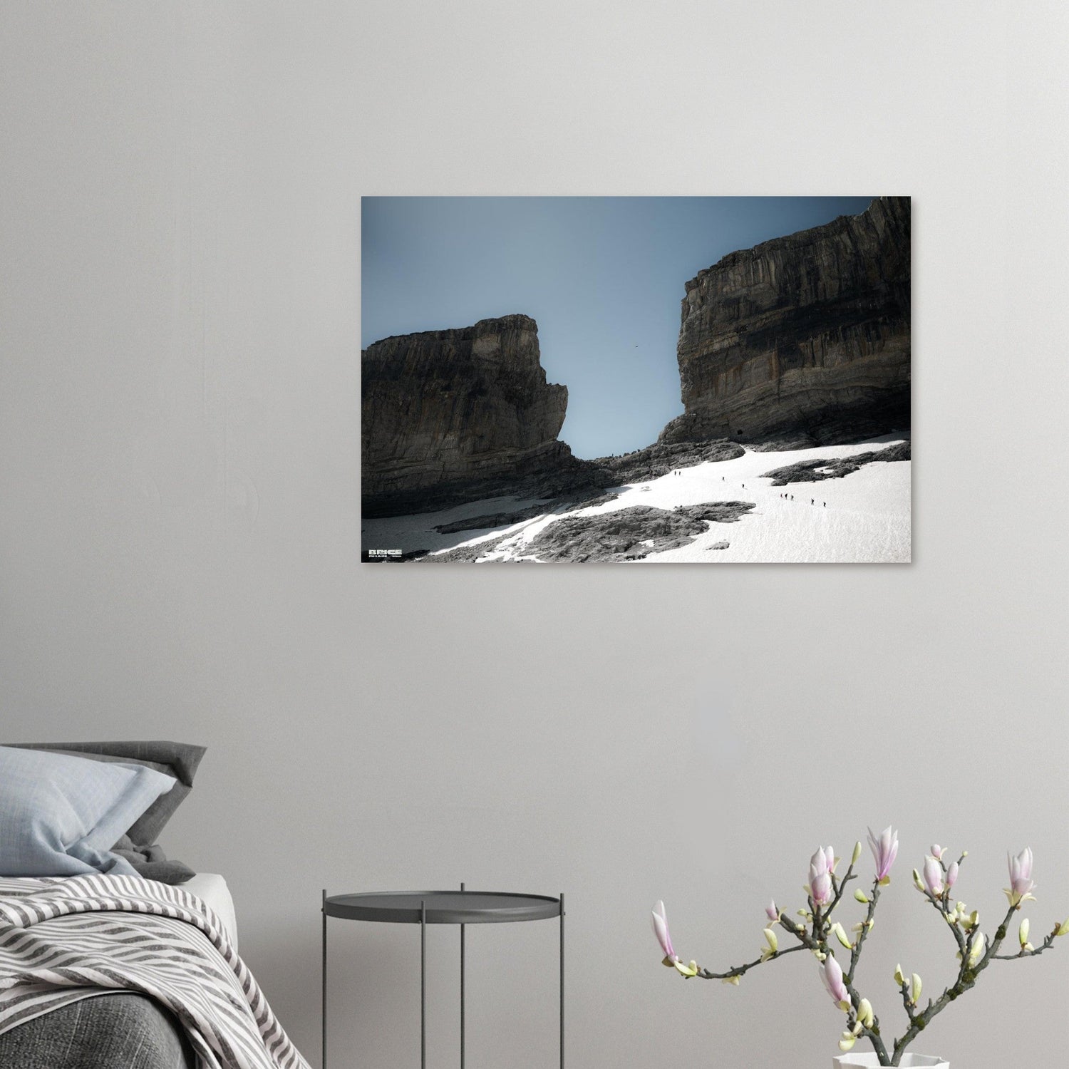 Tableau en aluminium